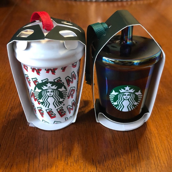 Starbucks Other - Set of 2 Starbucks 2019 Ornaments